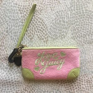 Juicy couture wristlet
